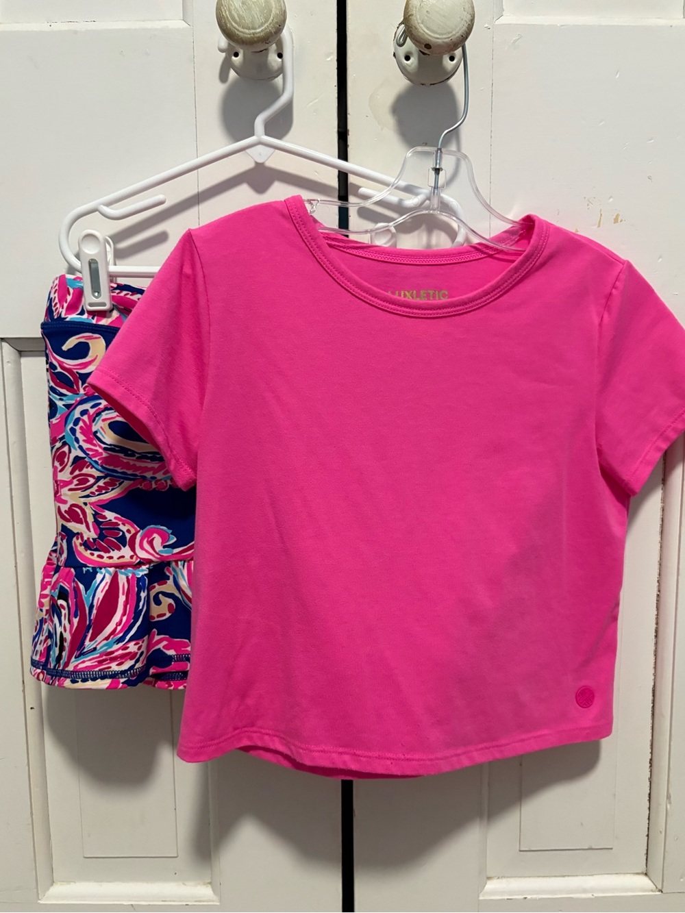 Girls Lilly Pulitzer Matching Tee & Skirt Set